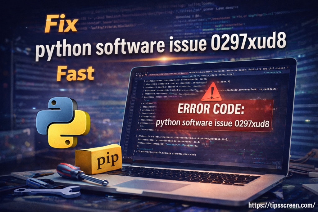 Python Software Issue 0297xud8 Complete Fix Guide
